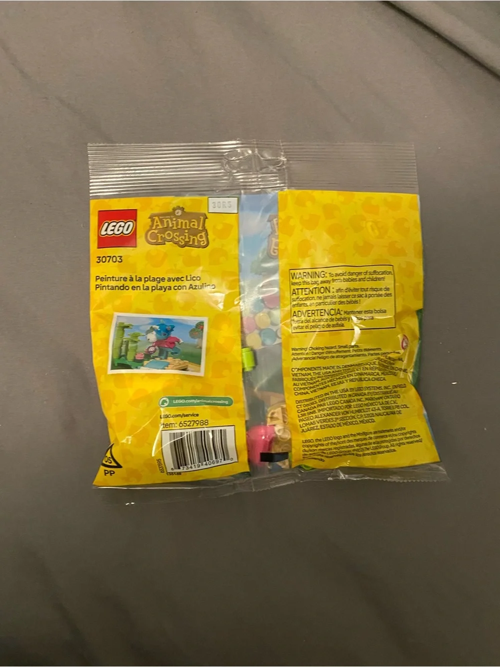 LEGO Animal Crossing 30703 Julian’s Beach Painting Polybag Sealed New - Picture 4 of 4